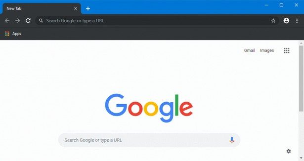 Google Chrome 74 dark
