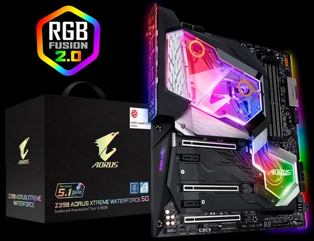 Z390 Aorus Xtreme Waterforce 5G Premium Edition Bundle