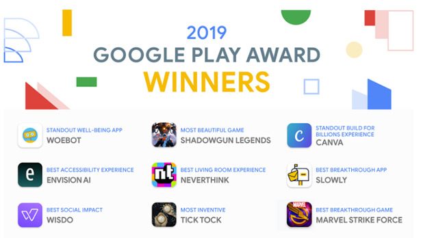Google Play Awards 2019 лучшие Android-приложения
