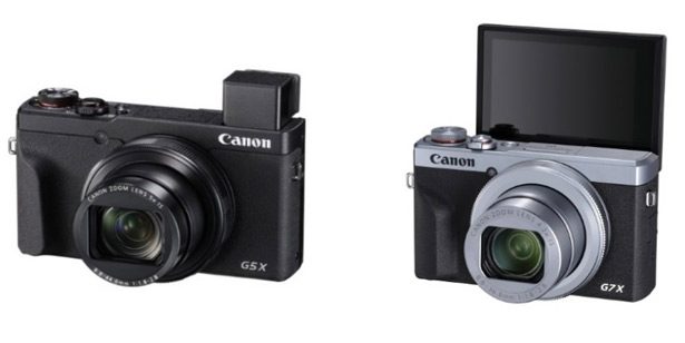 Canon PowerShot G5 X Mark II и PowerShot G7 X Mark III