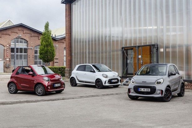 Smart EQ ForTwo, ForTwo cabrio и ForFour