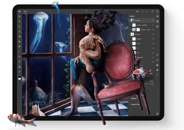 Adobe Photoshop на iPad