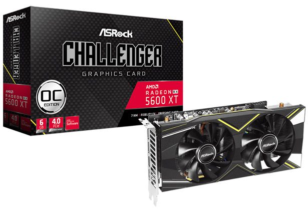 ASRock Radeon RX 5600 XT Challenger D 6G OC