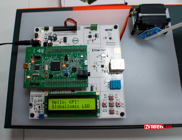 GlobalLogic Embedded Starter Kit в КПИ