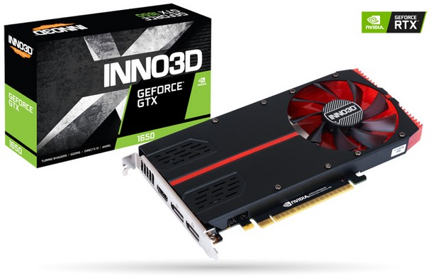 Inno3D GeForce GTX 1650 Single Slot