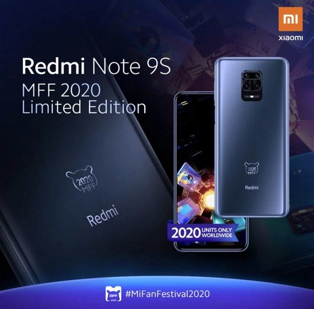 Redmi Note 9S MFF 2020 Limited Edition