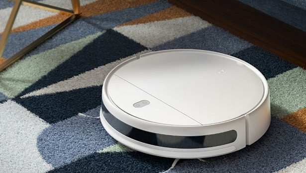 Робот пылесос xiaomi mijia sweeping robot g1 сухая и влажная уборка управление со смартфона белый