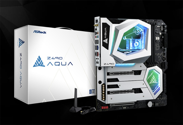 Asrock z490 aqua обзор