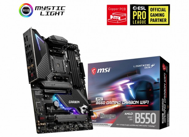 MSI MPG B550 Gaming Carbon WIFI