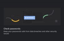 Google Chrome check password