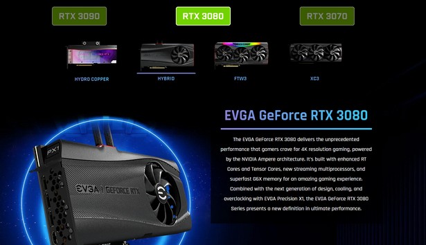 EVGA GeForce RTX 3000