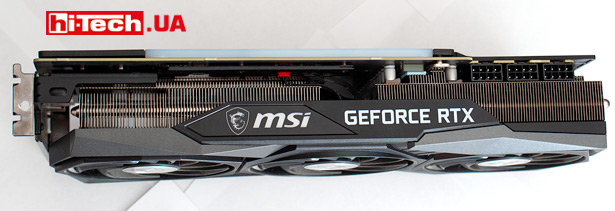 Боковина MSI GeForce RTX 3080 GAMING X TRIO 10G