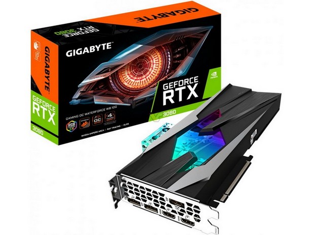 Gigabyte GeForce RTX 3080 Gaming WaterForce WB