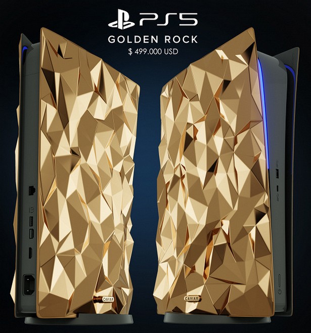 Caviar Sony PlayStation 5 gold