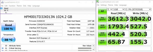 crystal disk info mark