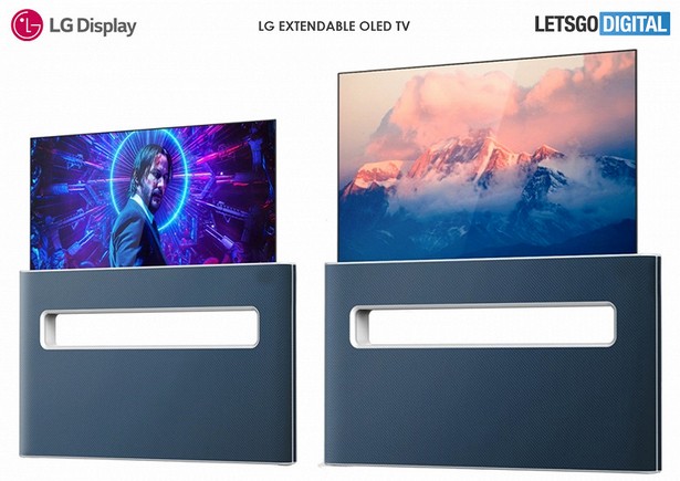 lg extendable oled tv