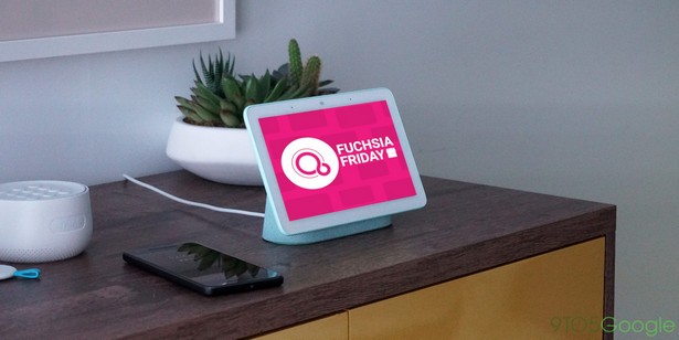 Fuchsia OS nest hub