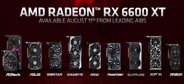 AMD RX 6600 XT 