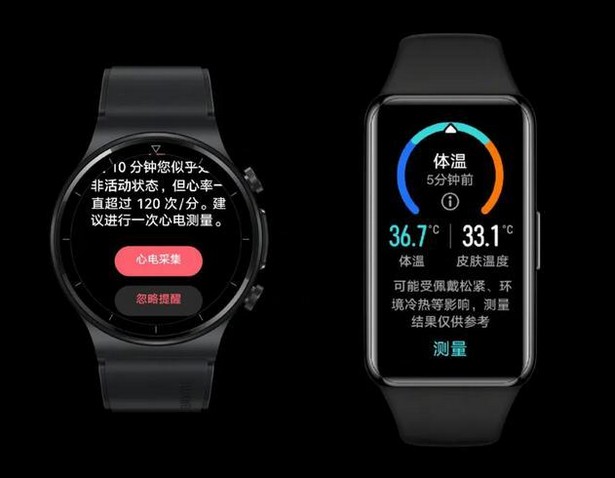 Huawei Band 6 Pro and GT 2 Pro ECG
