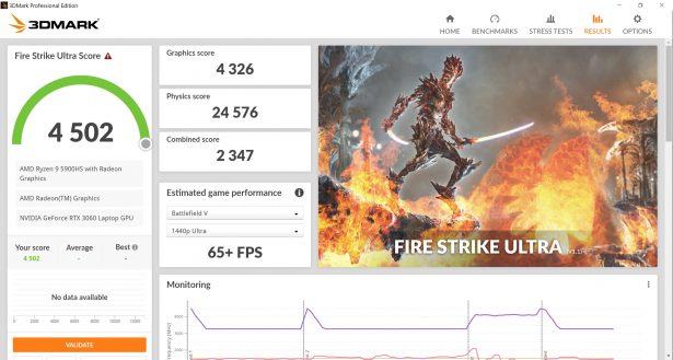 3dmark fire strike ultra