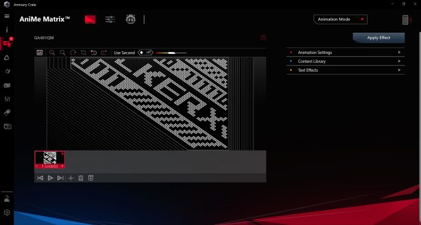 armoury crate anime matrix