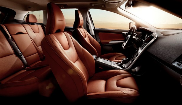 Volvo interior leather