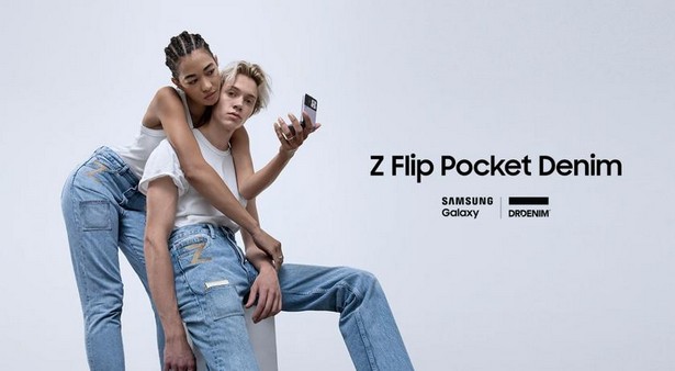 Samsung Z Flip Pocket Denim