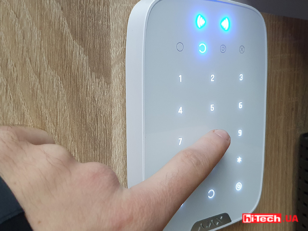 Ajax KeyPad Plus