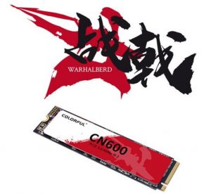 Colourful WarHalberd CN600  первый SSD компании: в типоразмере M.2 2280 с PCIe 3.0 x4
