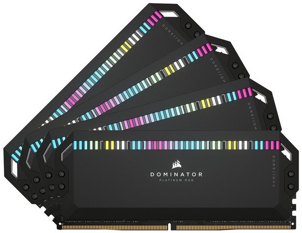 Corsair представила оперативную память Dominator Platinum RGB DDR5-6200 и DDR5-6400 объёмом 32 ГБ