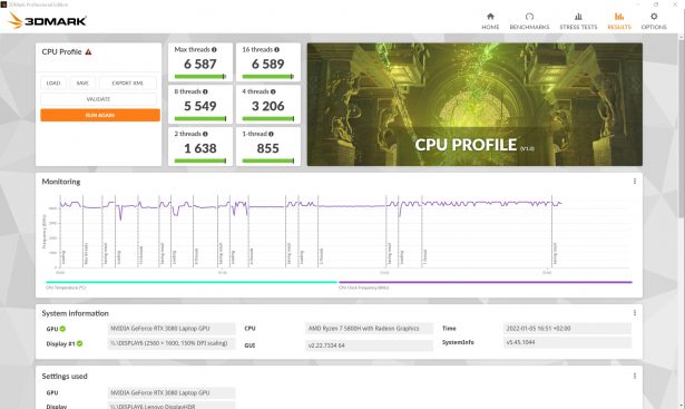 3dmark cpu profile