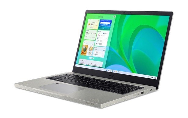 В Украине поступил в продажу ноутбук Acer Aspire Vero из переработанного пластика