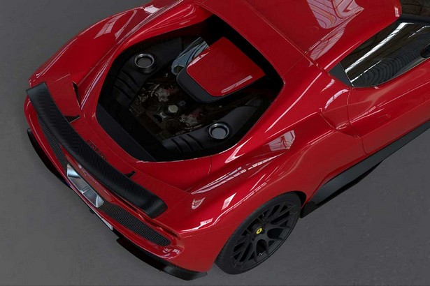 Гибридный Ferrari 296 GTB от DMC с улучшенным V6 на 888 л.с.  будет продаваться за криптовалюту