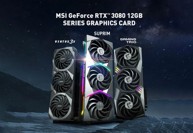 MSi GeForce RTX 3080 12G
