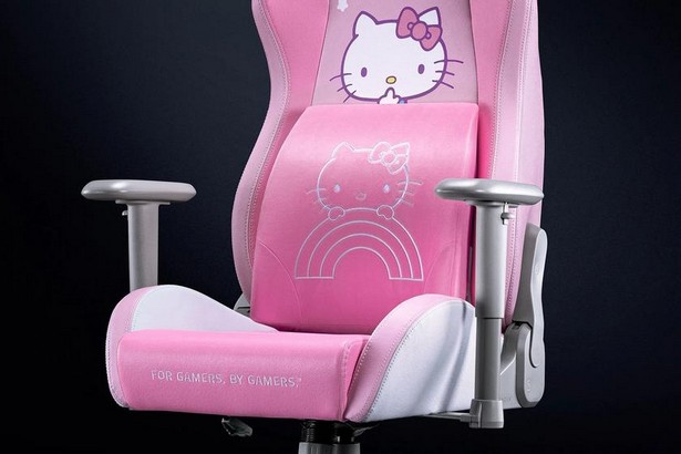 Razer представила наушники, кресло, мышь, коврик и подушку для геймеров-фанатов Hello Kitty