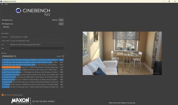 cinebench r23