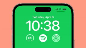 Spotify iPhone iOS widget