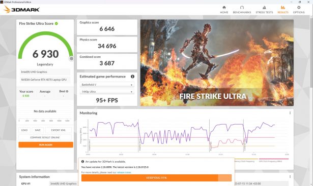 3dmark fire strike ultra