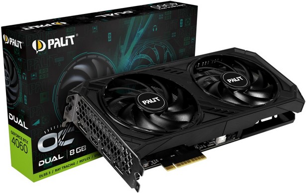 Palit GeForce RTX 4060 Dual та StormX