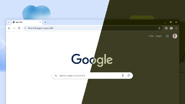 Google Chrome Material You Design 2023 