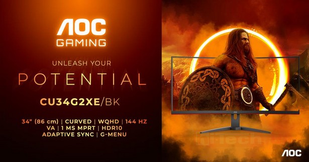 AOC Gaming CU34G2XE