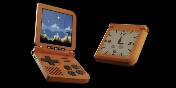 Retro Gaming Watch