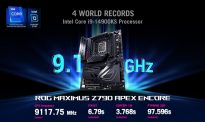 ASUS ROG Maximus Z790 Apex Encore cpu overlocking record 2024