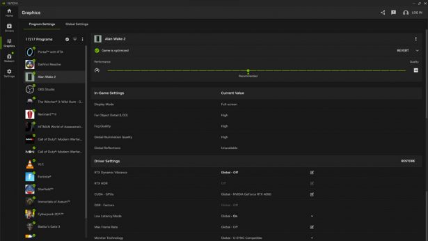 nvidia-app-graphics-and-settings-section