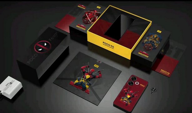 Poco F6 Deadpool Limited Edition