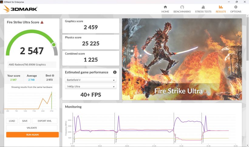 3dmark fire strike ultra