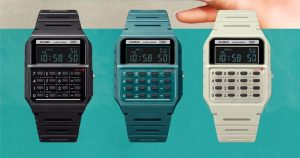 Casio calculator watch remake 2024