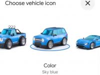 Google Maps new icon car 2024