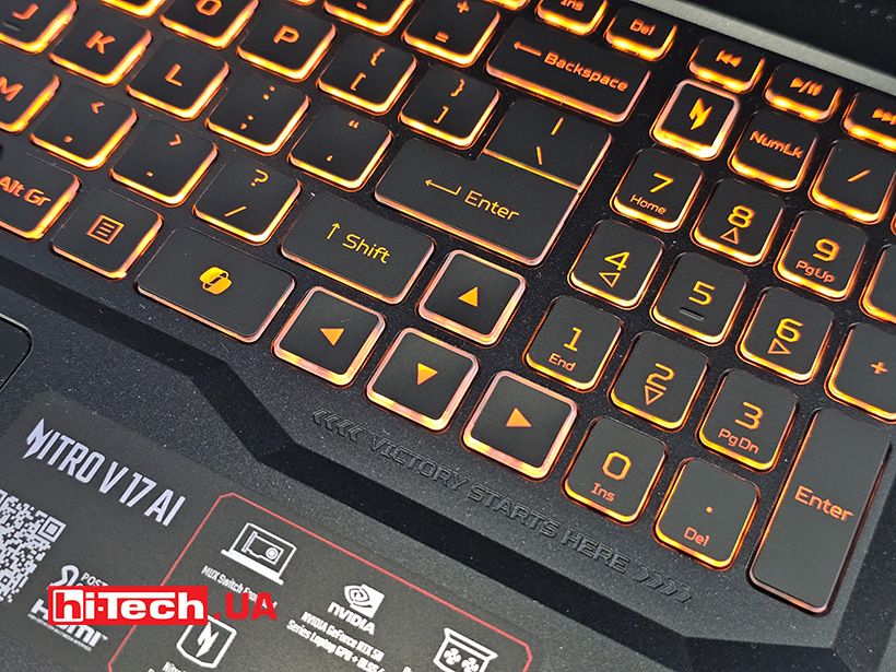 Acer Nitro V 17 ANV17-41 (N9.QZJWW.001) test