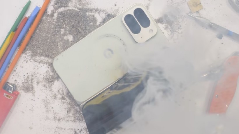 Pixel 10 Pro Fold fired